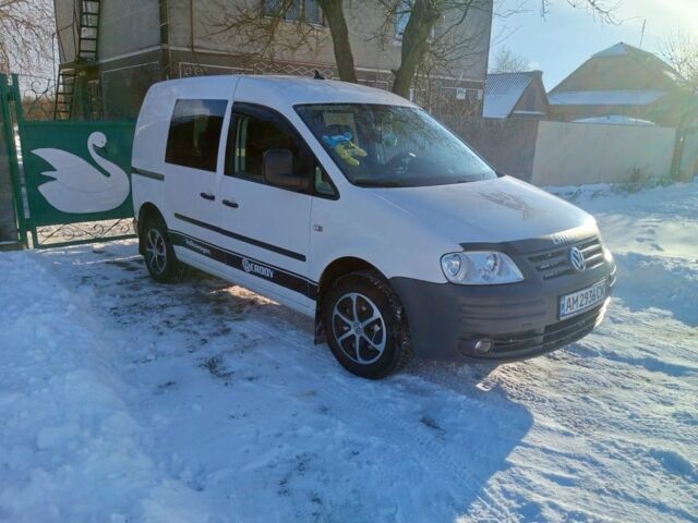 Білий Фольксваген Кадді, об'ємом двигуна 2 л та пробігом 230 тис. км за 7100 $, фото 1 на Automoto.ua