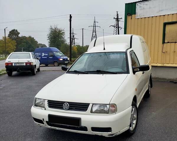 Белый Фольксваген Кадди, объемом двигателя 1.9 л и пробегом 320 тыс. км за 2300 $, фото 1 на Automoto.ua