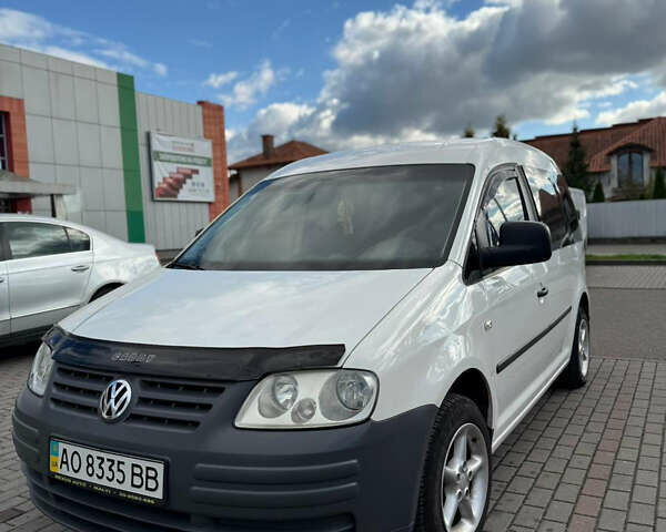 Білий Фольксваген Кадді, об'ємом двигуна 2 л та пробігом 280 тис. км за 4800 $, фото 1 на Automoto.ua