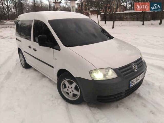 Білий Фольксваген Кадді, об'ємом двигуна 2 л та пробігом 327 тис. км за 4400 $, фото 1 на Automoto.ua