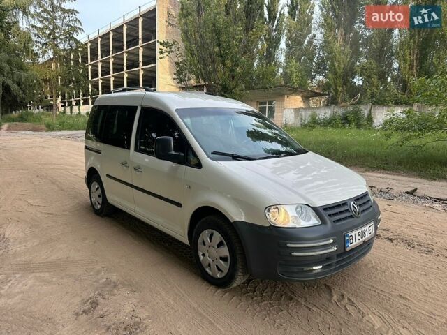 Белый Фольксваген Кадди, объемом двигателя 1.9 л и пробегом 249 тыс. км за 5300 $, фото 1 на Automoto.ua