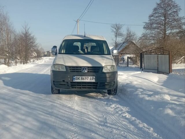 Білий Фольксваген Кадді, об'ємом двигуна 2 л та пробігом 287 тис. км за 5600 $, фото 1 на Automoto.ua