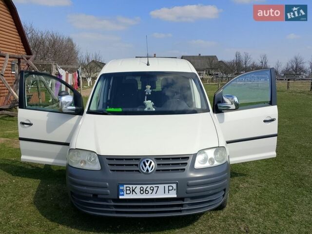 Білий Фольксваген Кадді, об'ємом двигуна 2 л та пробігом 289 тис. км за 5500 $, фото 1 на Automoto.ua