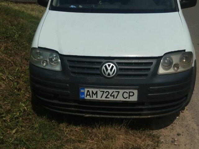 Білий Фольксваген Кадді, об'ємом двигуна 2 л та пробігом 370 тис. км за 3700 $, фото 1 на Automoto.ua