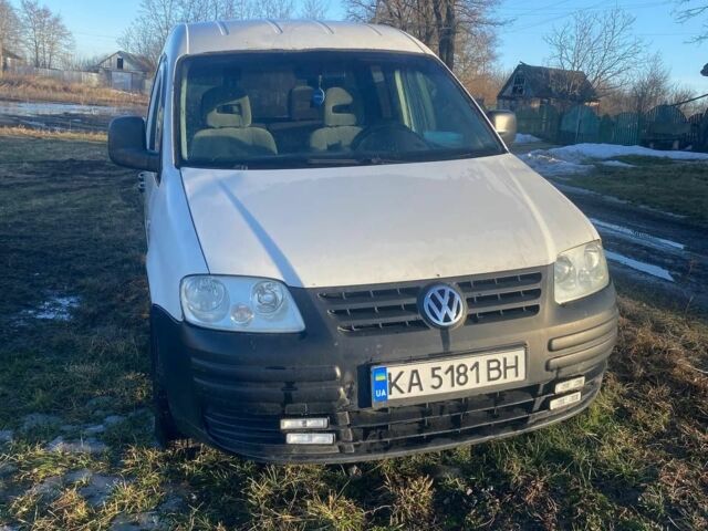 Білий Фольксваген Кадді, об'ємом двигуна 1.9 л та пробігом 350 тис. км за 4300 $, фото 1 на Automoto.ua