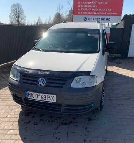 Белый Фольксваген Кадди, объемом двигателя 1.9 л и пробегом 300 тыс. км за 4500 $, фото 1 на Automoto.ua