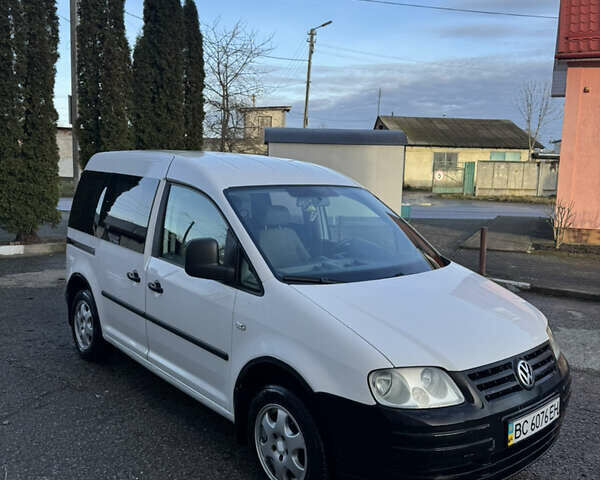 Білий Фольксваген Кадді, об'ємом двигуна 1.9 л та пробігом 240 тис. км за 4000 $, фото 1 на Automoto.ua