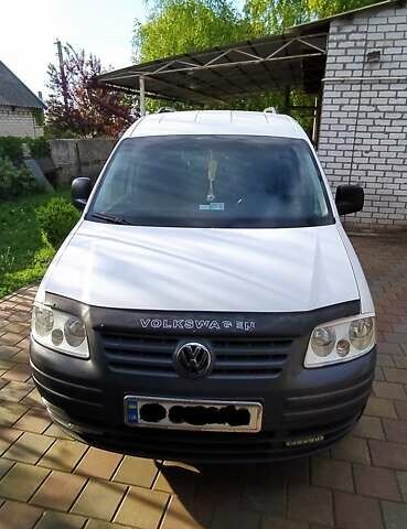 Белый Фольксваген Кадди, объемом двигателя 2 л и пробегом 378 тыс. км за 6000 $, фото 1 на Automoto.ua