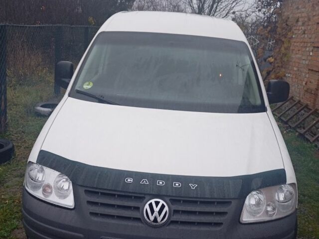 Белый Фольксваген Кадди, объемом двигателя 2 л и пробегом 185 тыс. км за 6300 $, фото 1 на Automoto.ua
