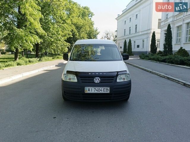 Белый Фольксваген Кадди, объемом двигателя 1.9 л и пробегом 235 тыс. км за 5650 $, фото 1 на Automoto.ua