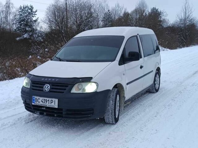 Білий Фольксваген Кадді, об'ємом двигуна 2 л та пробігом 427 тис. км за 3900 $, фото 1 на Automoto.ua