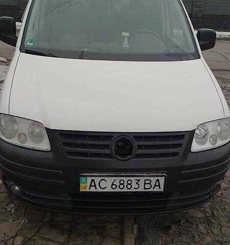 Білий Фольксваген Кадді, об'ємом двигуна 1.9 л та пробігом 277 тис. км за 3800 $, фото 1 на Automoto.ua