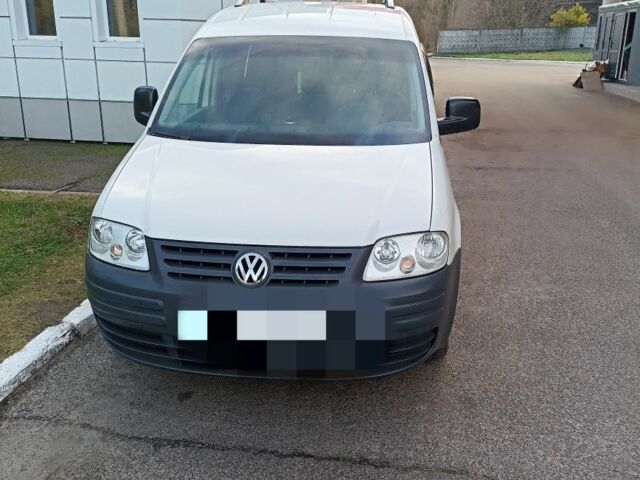 Белый Фольксваген Кадди, объемом двигателя 2 л и пробегом 340 тыс. км за 4900 $, фото 1 на Automoto.ua