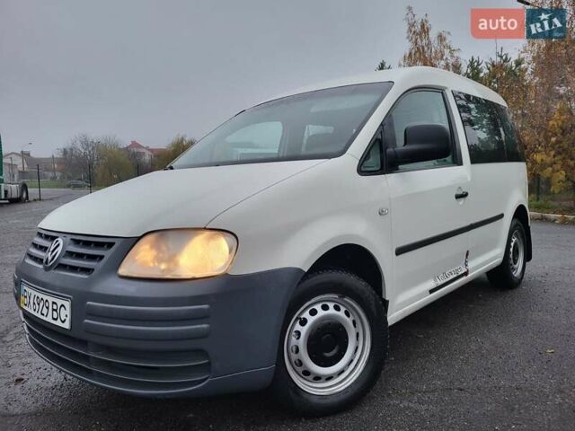 Белый Фольксваген Кадди, объемом двигателя 1.9 л и пробегом 226 тыс. км за 6600 $, фото 1 на Automoto.ua