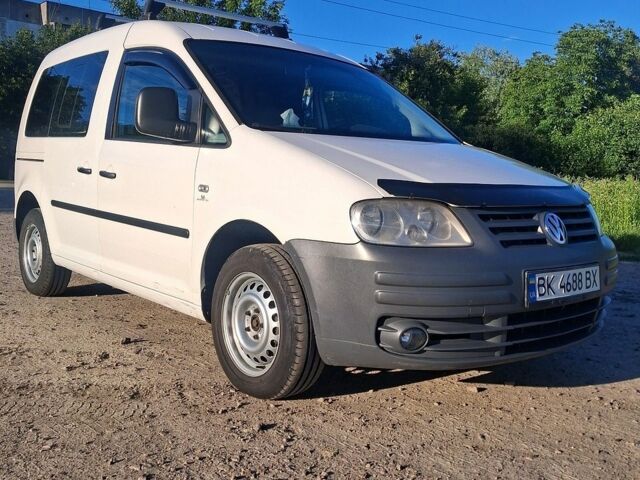 Білий Фольксваген Кадді, об'ємом двигуна 1.9 л та пробігом 468 тис. км за 6600 $, фото 1 на Automoto.ua