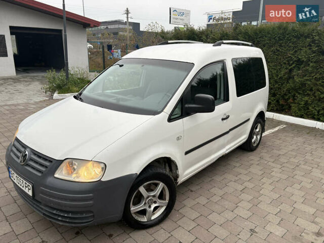 Белый Фольксваген Кадди, объемом двигателя 1.9 л и пробегом 423 тыс. км за 3999 $, фото 1 на Automoto.ua