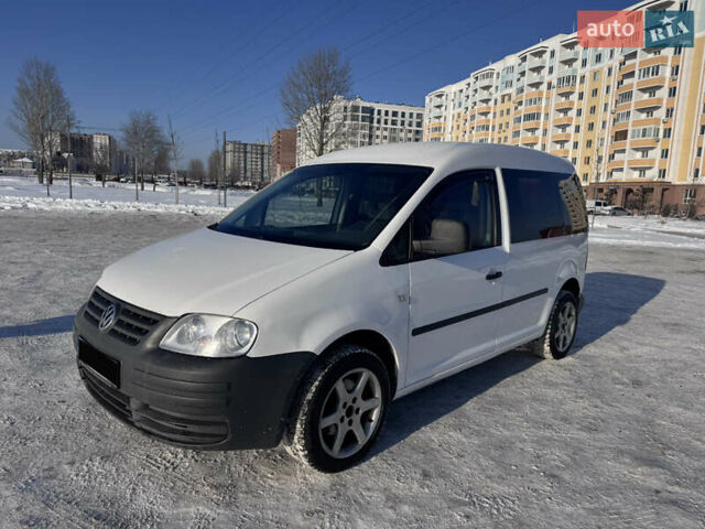 Белый Фольксваген Кадди, объемом двигателя 1.9 л и пробегом 276 тыс. км за 5400 $, фото 1 на Automoto.ua