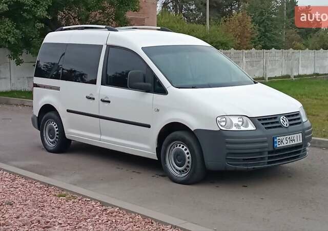Білий Фольксваген Кадді, об'ємом двигуна 1.9 л та пробігом 335 тис. км за 5650 $, фото 1 на Automoto.ua