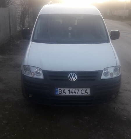 Білий Фольксваген Кадді, об'ємом двигуна 2 л та пробігом 220 тис. км за 6500 $, фото 1 на Automoto.ua