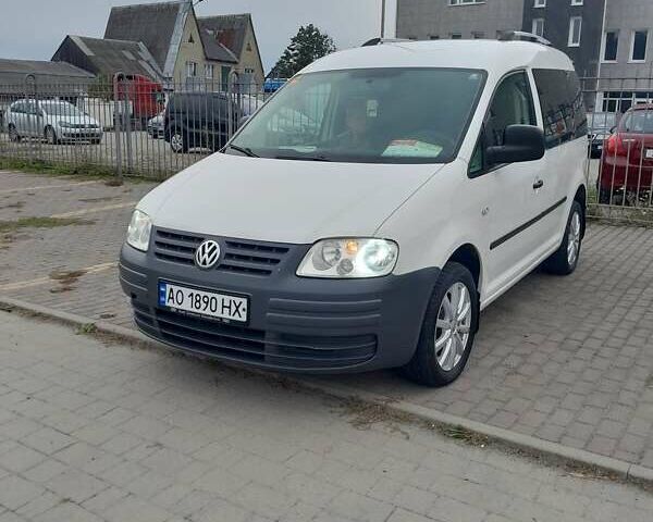 Белый Фольксваген Кадди, объемом двигателя 1.9 л и пробегом 370 тыс. км за 6700 $, фото 1 на Automoto.ua