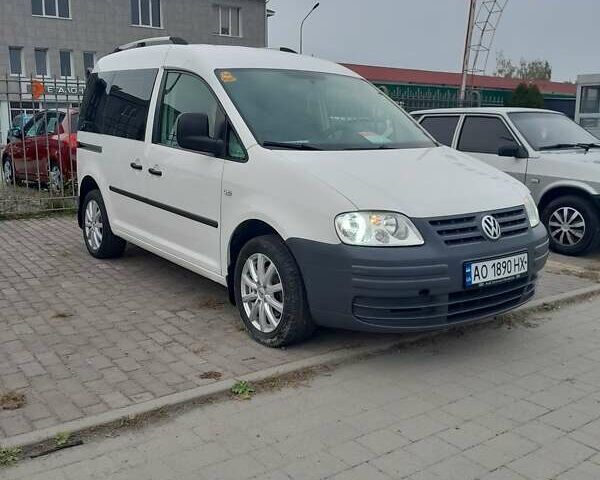 Білий Фольксваген Кадді, об'ємом двигуна 1.9 л та пробігом 380 тис. км за 6700 $, фото 1 на Automoto.ua