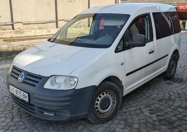 Білий Фольксваген Кадді, об'ємом двигуна 1.9 л та пробігом 322 тис. км за 4600 $, фото 1 на Automoto.ua