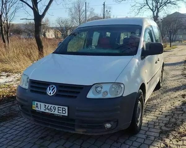 Білий Фольксваген Кадді, об'ємом двигуна 2 л та пробігом 285 тис. км за 3500 $, фото 1 на Automoto.ua