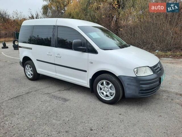 Білий Фольксваген Кадді, об'ємом двигуна 2 л та пробігом 232 тис. км за 5600 $, фото 1 на Automoto.ua