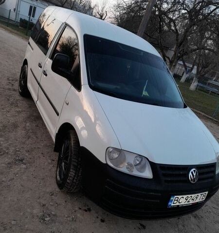 Белый Фольксваген Кадди, объемом двигателя 1.97 л и пробегом 280 тыс. км за 6600 $, фото 1 на Automoto.ua