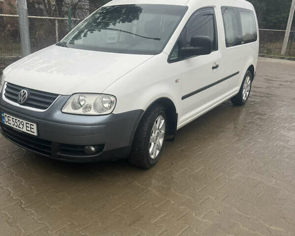 Белый Фольксваген Кадди, объемом двигателя 1.9 л и пробегом 359 тыс. км за 7300 $, фото 1 на Automoto.ua