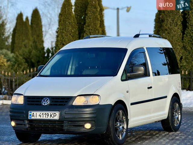 Белый Фольксваген Кадди, объемом двигателя 1.9 л и пробегом 350 тыс. км за 7350 $, фото 1 на Automoto.ua