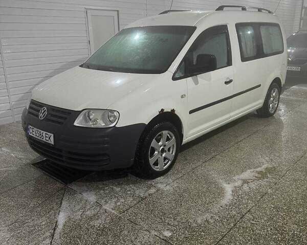 Белый Фольксваген Кадди, объемом двигателя 1.9 л и пробегом 33 тыс. км за 5000 $, фото 1 на Automoto.ua