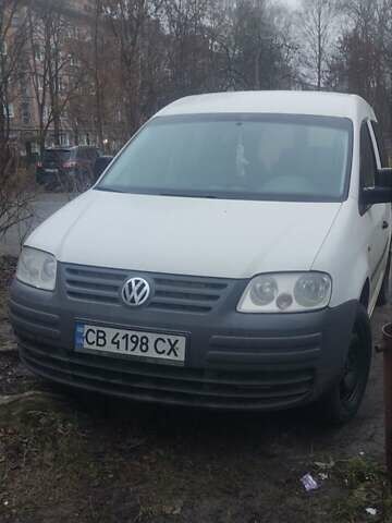 Белый Фольксваген Кадди, объемом двигателя 1.9 л и пробегом 297 тыс. км за 6050 $, фото 1 на Automoto.ua
