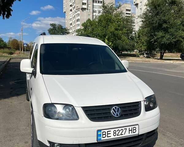 Белый Фольксваген Кадди, объемом двигателя 1.9 л и пробегом 305 тыс. км за 7500 $, фото 1 на Automoto.ua