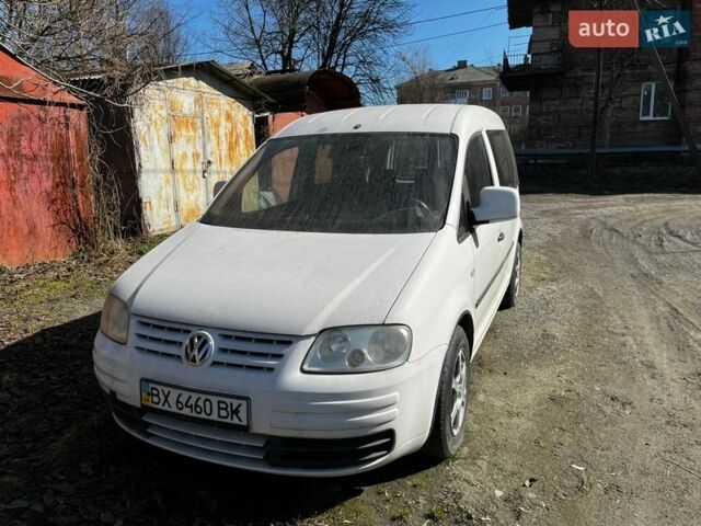 Білий Фольксваген Кадді, об'ємом двигуна 1.9 л та пробігом 187 тис. км за 3000 $, фото 1 на Automoto.ua