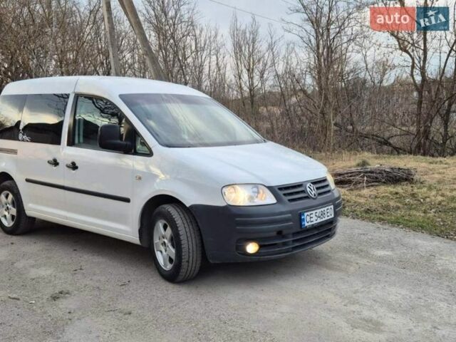 Белый Фольксваген Кадди, объемом двигателя 1.9 л и пробегом 305 тыс. км за 6600 $, фото 1 на Automoto.ua