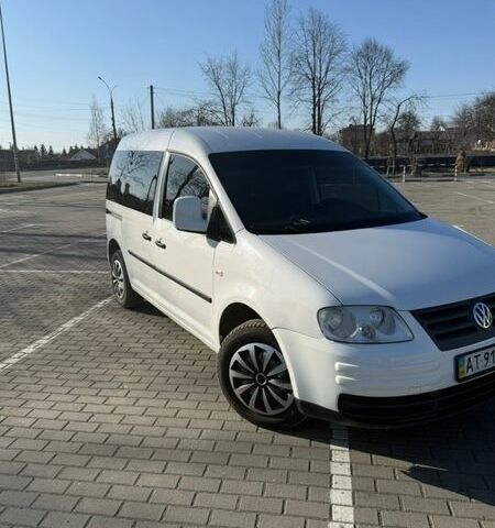 Белый Фольксваген Кадди, объемом двигателя 1.97 л и пробегом 317 тыс. км за 6600 $, фото 1 на Automoto.ua