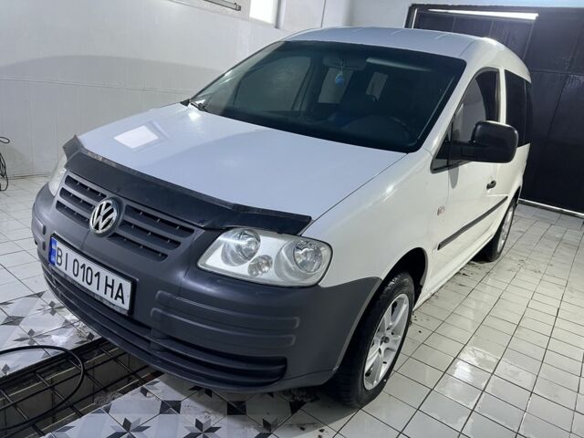 Білий Фольксваген Кадді, об'ємом двигуна 2 л та пробігом 250 тис. км за 5900 $, фото 1 на Automoto.ua