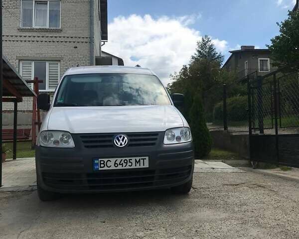 Білий Фольксваген Кадді, об'ємом двигуна 1.97 л та пробігом 228 тис. км за 7000 $, фото 1 на Automoto.ua