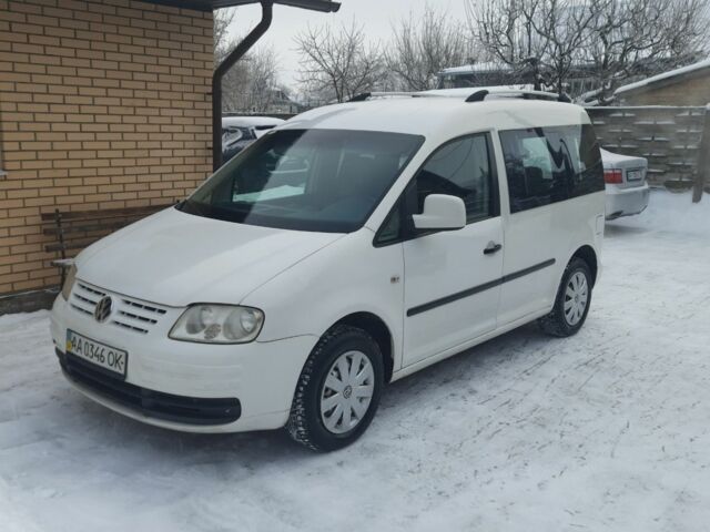 Белый Фольксваген Кадди, объемом двигателя 1.9 л и пробегом 257 тыс. км за 7300 $, фото 1 на Automoto.ua