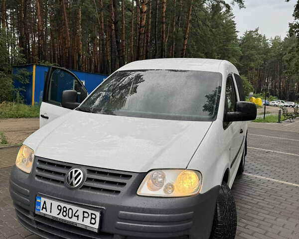 Белый Фольксваген Кадди, объемом двигателя 2 л и пробегом 217 тыс. км за 6500 $, фото 1 на Automoto.ua