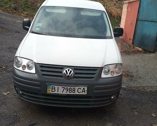 Білий Фольксваген Кадді, об'ємом двигуна 1.9 л та пробігом 162 тис. км за 8500 $, фото 1 на Automoto.ua
