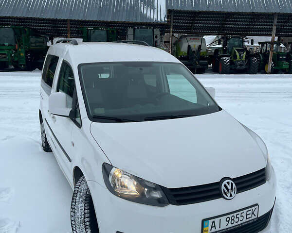 Белый Фольксваген Кадди, объемом двигателя 1.97 л и пробегом 249 тыс. км за 13500 $, фото 1 на Automoto.ua