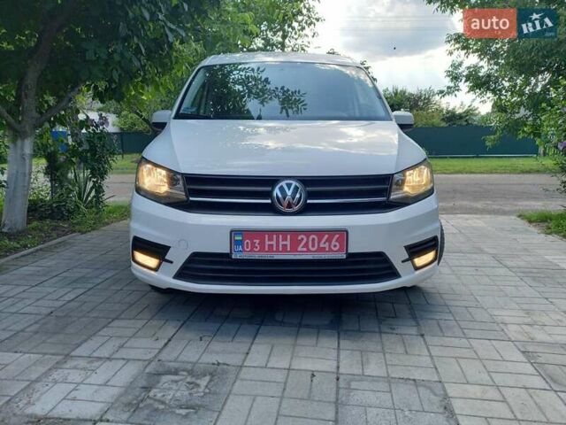 Білий Фольксваген Кадді, об'ємом двигуна 2 л та пробігом 197 тис. км за 14250 $, фото 1 на Automoto.ua