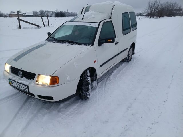 Білий Фольксваген Кадді, об'ємом двигуна 1.9 л та пробігом 198 тис. км за 2550 $, фото 1 на Automoto.ua