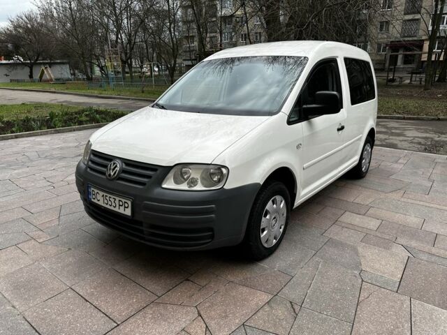 Белый Фольксваген Кадди, объемом двигателя 1.9 л и пробегом 223 тыс. км за 6000 $, фото 1 на Automoto.ua