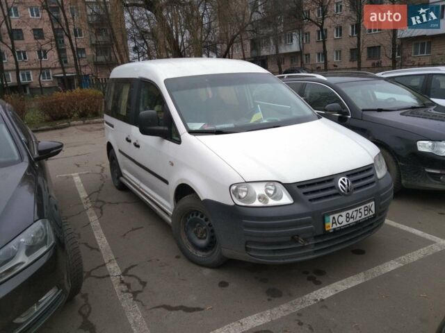 Білий Фольксваген Кадді, об'ємом двигуна 2 л та пробігом 340 тис. км за 6700 $, фото 1 на Automoto.ua