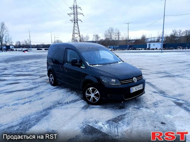 Черный Фольксваген Кадди, объемом двигателя 1.9 л и пробегом 350 тыс. км за 5999 $, фото 1 на Automoto.ua