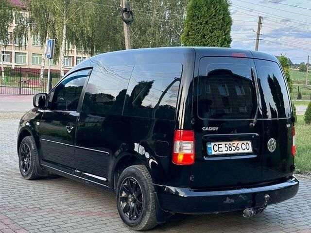 Черный Фольксваген Кадди, объемом двигателя 1.9 л и пробегом 420 тыс. км за 4900 $, фото 1 на Automoto.ua