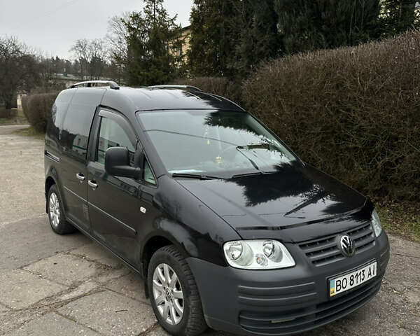 Черный Фольксваген Кадди, объемом двигателя 1.9 л и пробегом 222 тыс. км за 6200 $, фото 1 на Automoto.ua